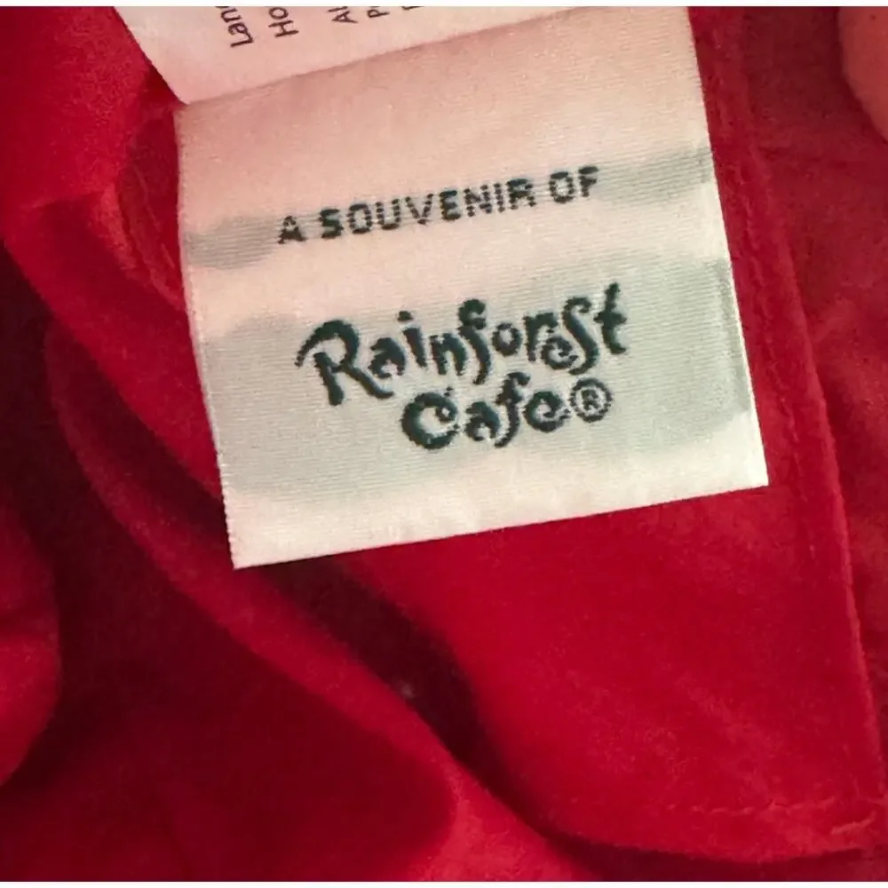 Rainforest Cafe Adjustable Rasta Cap Hat Dreadlock Souvenir